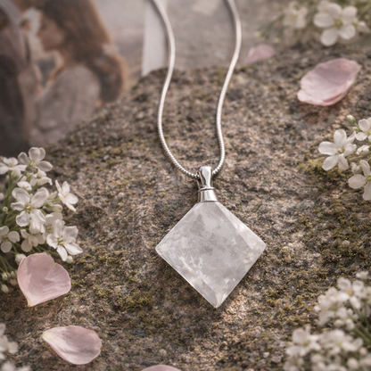 Boelia™ Collar de MiniBotella de Piedra Natural