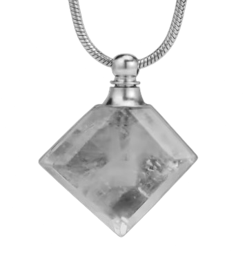 Boelia™ Collar de MiniBotella de Piedra Natural